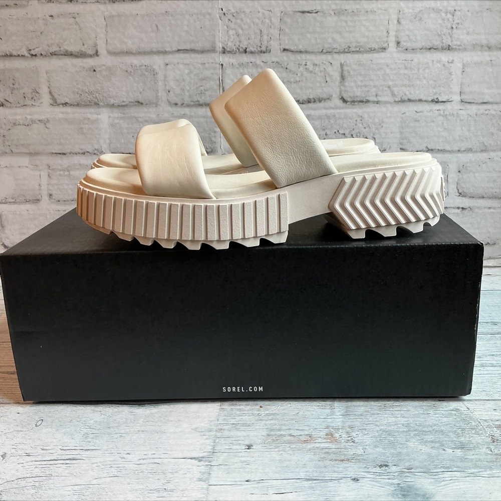 Sorel Women’s Size 9 Ona Streetworks Slide Mid Sandals - Leather